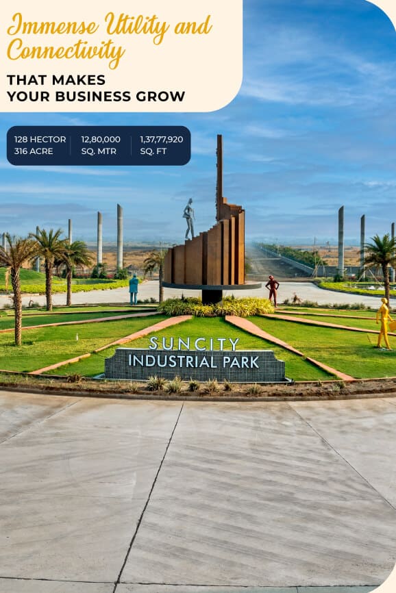 Centrally Located Industrial park near Halol
